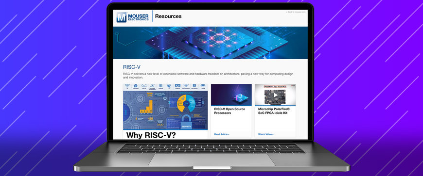 Mouser Electronics Presents New RISC-V Resource Page